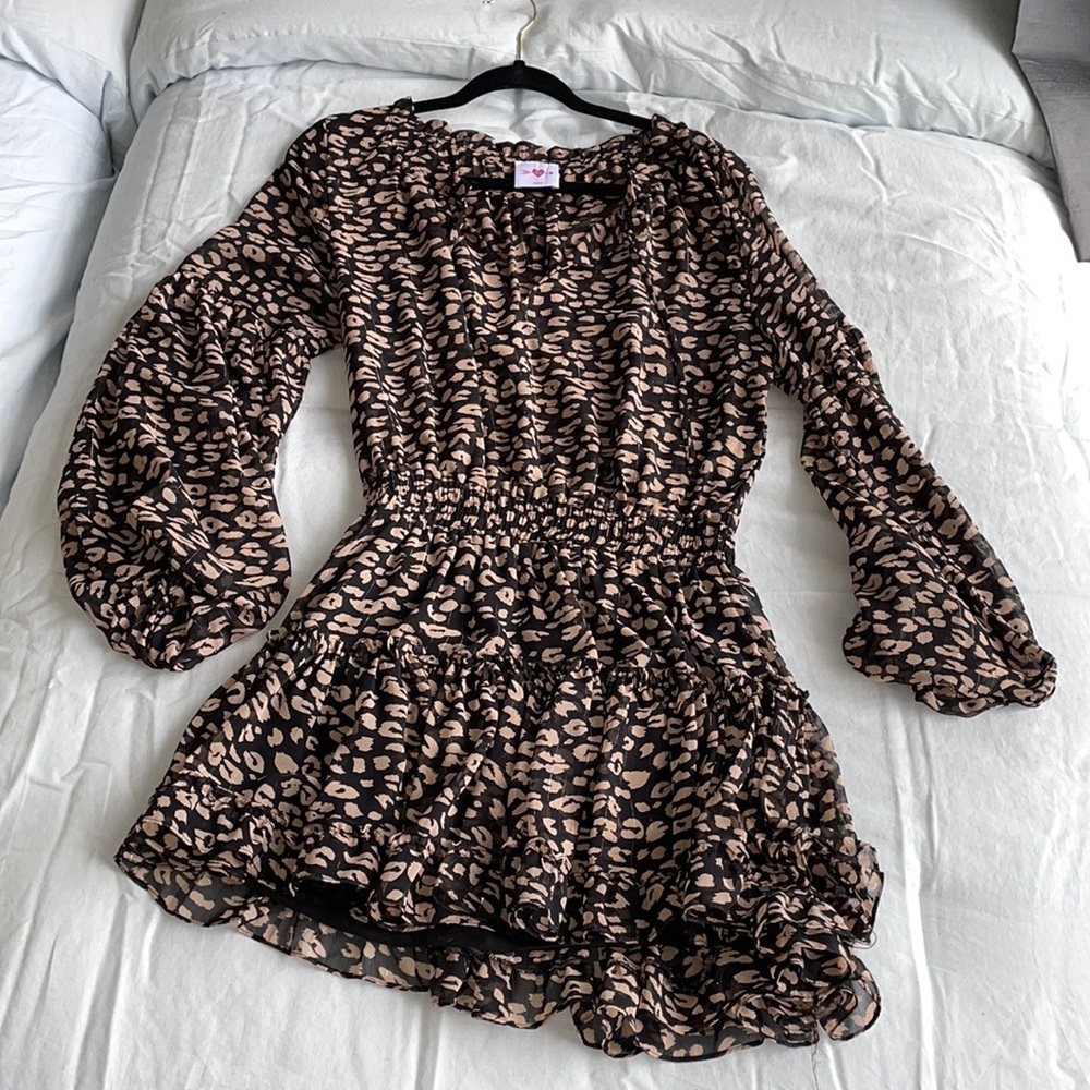 Buddy Love Cheetah Print Dress
